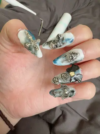 ネイル まめこネイル所属・九十九 まあやのネイルデザイン