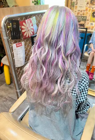 ロング カラー カラーパティシエ facce🌼ikoのヘアスタイル