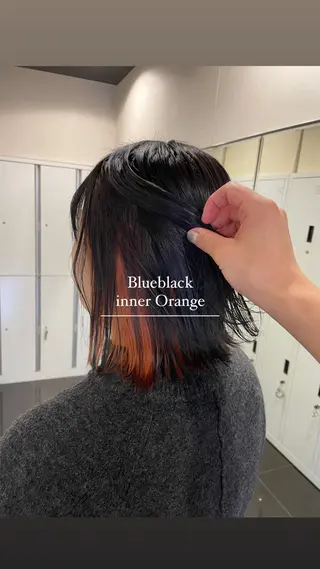 カラー ボブ/透明感 カラー /風花のヘアスタイル