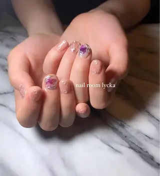 ネイル ﾈｲﾙﾙｰﾑﾘｯｶ 𝐦𝐚𝐲𝐮のネイルデザイン