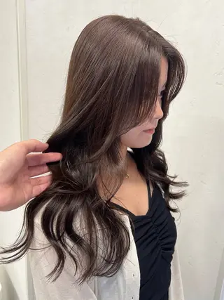 ロング カラー 透明感カラー/ ダブルカラー /ソラのヘアスタイル