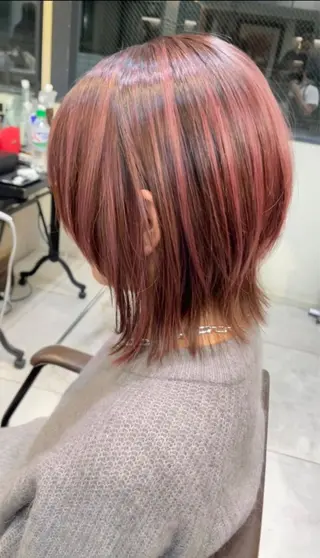 ミディアム 外国人風ヘア スペシャリスト★高沼のヘアスタイル