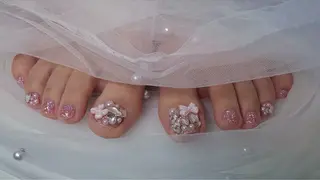 ネイル Rave所属・touma Rinaのネイルデザイン