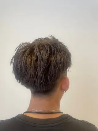 ミディアム メンズパーマ/カット / 古川　諒のヘアスタイル