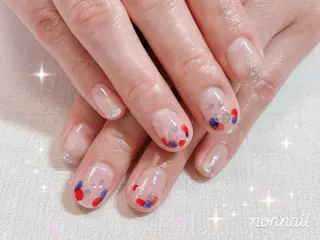 ネイル non nail ⭐︎のネイルデザイン