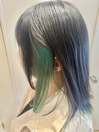 ミディアム カラー 吉松 大輝のヘアスタイル