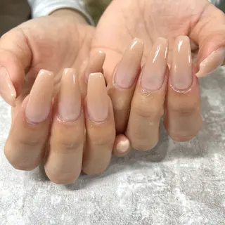 ロング 柴崎 かおりのネイルデザイン