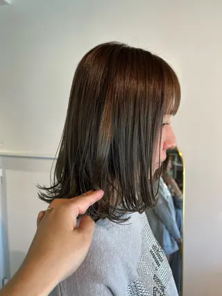 ミディアム shiho/レイヤー /透明感カラーのヘアスタイル