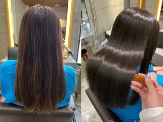 ロング yoshino /ナチュラル縮毛のヘアスタイル