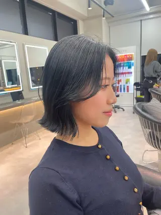 ショート カラー 韓国ヘア/レイヤー Londエレンのヘアスタイル