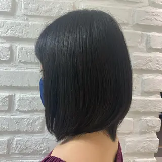 ミディアム パーマ 【センターパート/ マッシュ】ryokaのヘアスタイル