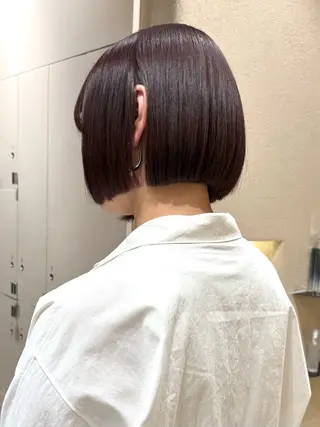 ショート カラー 🌼ボブ.暖色 🌼浅井 遥のヘアスタイル