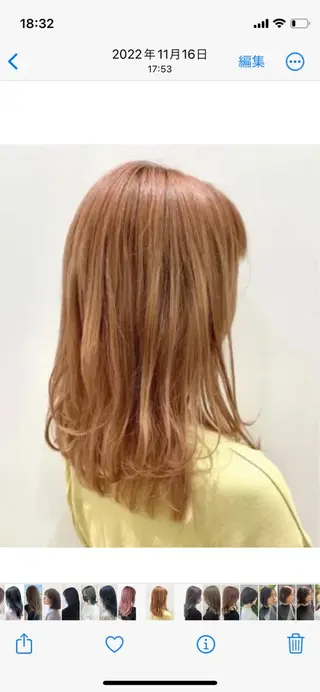 セミロング カラー FRAME spa&hair room博多店【フレーム】所属・髪質改善｜顔周り｜博 多｜川上智也のヘアスタイル