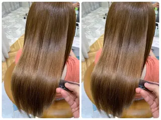 ロング 髪質改善✨縮毛矯正 ショートボブ/ともきのヘアスタイル