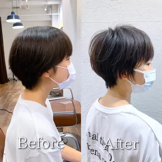 ショート 【ショート専門 美容師】押田 光太郎のヘアスタイル