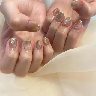 ネイル 𝕄𝕚𝕪𝕦🤍 自由が丘⌇パラジェルのネイルデザイン