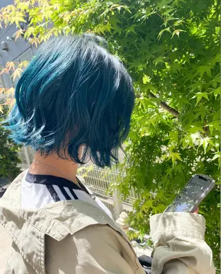 ミディアム カラー sii.所属・sii. 川嶋のヘアスタイル