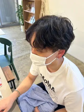 ショート メンズ 築地 なずなのヘアスタイル