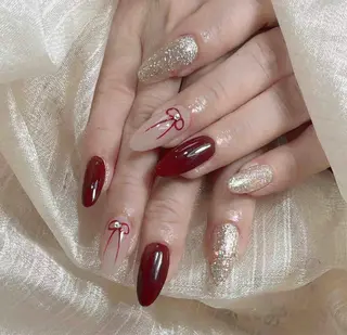 メンズ ネイル candy nail 韓国風ワンホンネイルのネイルデザイン