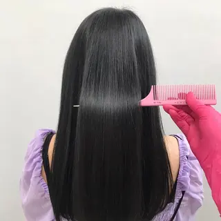 ロング I S所属・🌿透明感カラー 縮毛矯正✨かずきのヘアスタイル