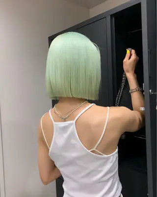 ショート ONYX 表参道所属・ショート/ボブ/似 合わせ/顔周りカットのヘアスタイル