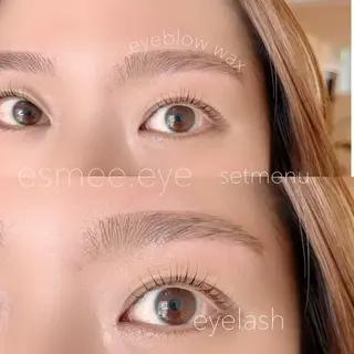 マツエク・マツパ eyelash&eyeblow 【esmée ASHIYA】所属・丸山 有希のマツエク・マツパデザイン