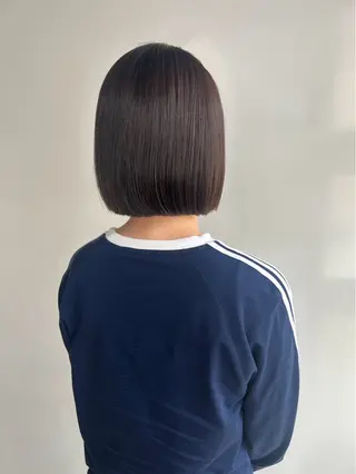 ミディアム よしなり あみのヘアスタイル