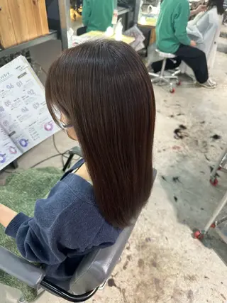 ミディアム カラー 溜 一太のヘアスタイル