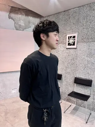 パーマ メンズ casey mayuのヘアスタイル