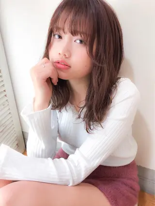 ミディアム 【髪質改善】 川津翔太のヘアスタイル