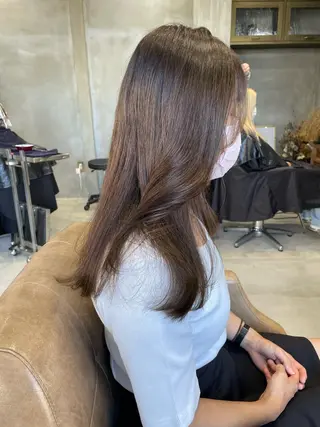 ロング カラー spooopy所属・🕊大垣 めぐみ🕊のヘアスタイル