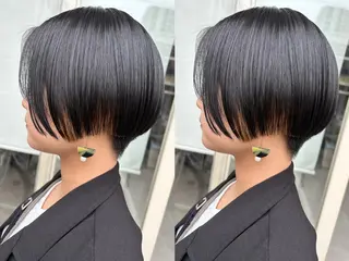 ショート sara中谷 哲のヘアスタイル