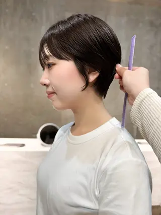 ショート ROBBY表参道所属・木村【似合わせ ショート】無料✨のヘアスタイル