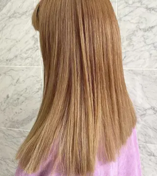 カラー ロング 銀座店長🌟 片山雄太のヘアスタイル