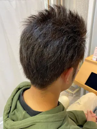 ショート カラー メンズ Design Color🐰アユミのヘアスタイル