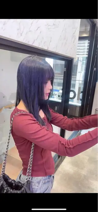 カラー hair salon dot. mooda 韓国風サロン 町田店所属・韓国風ヘア🎀🩶 /♡𝓝𝓸𝓪♡のヘアスタイル