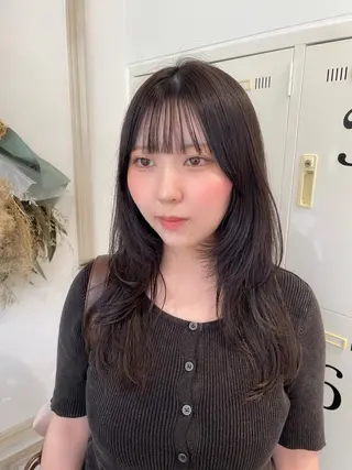 ミディアム カラー belta.🌱 安藝夏花🌻のヘアスタイル