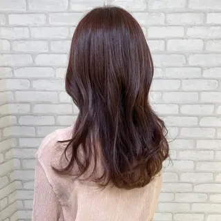 セミロング カラー abilita AZUSAのヘアスタイル
