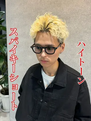 カラー パーマ メンズ メンズ特化⚡️パーマ テッタのヘアスタイル