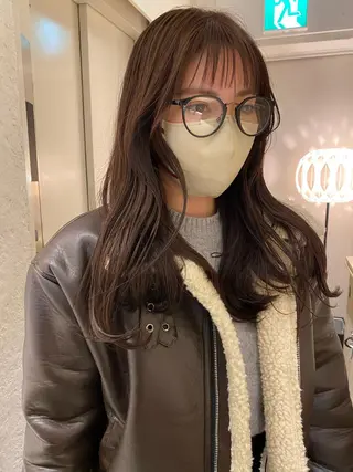 セミロング 💫扱いやすい ／レイヤー/小林陸のヘアスタイル