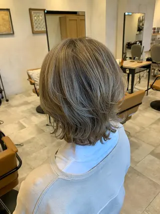 カラー ima所属・メンズカット ニヘイのヘアスタイル