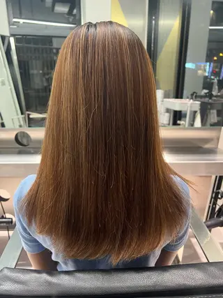 セミロング 堀江 /木下椋麻のヘアスタイル