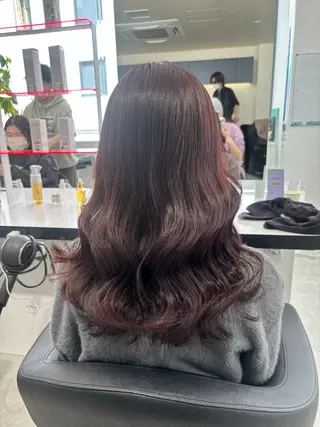 セミロング Wカラー/暖色/べ ージュりく©︎🐝のヘアスタイル