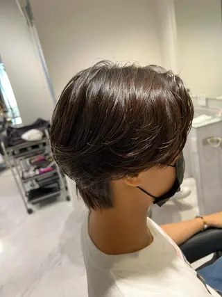 ショート カラー パーマ ヘアアレンジ メンズ 🔥札幌No.1🥇 パーマ特化美容師🔥のヘアスタイル