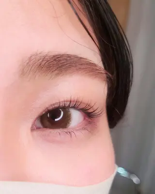 マツエク・マツパ アイブロウ メンズ NAZ eyelash&eyebrow by medical salon所属・NAZ 表参道 Tomokoのマツエク・マツパデザイン