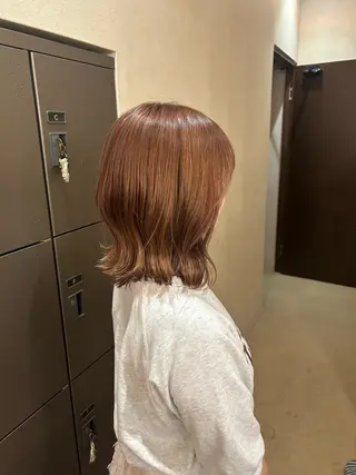 ミディアム mahae 大久保のヘアスタイル