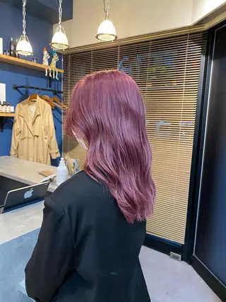 セミロング カラー ハイトーン/ボブ/ レイヤー💫カイセイのヘアスタイル