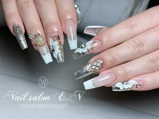 ネイル E.N🦋 長さ出し/持ち込みのネイルデザイン