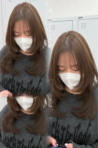 ロング miyuu / ioe  茶屋町のヘアスタイル