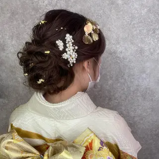 ロング カラー UNDER vr 【アンダーバー】のヘアスタイル